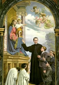 Dom Bosco e São Domingos Sávio